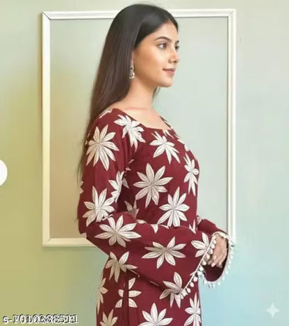 Short kurti printed