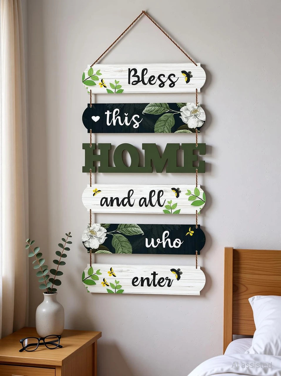 wooden beautiful wall decor
