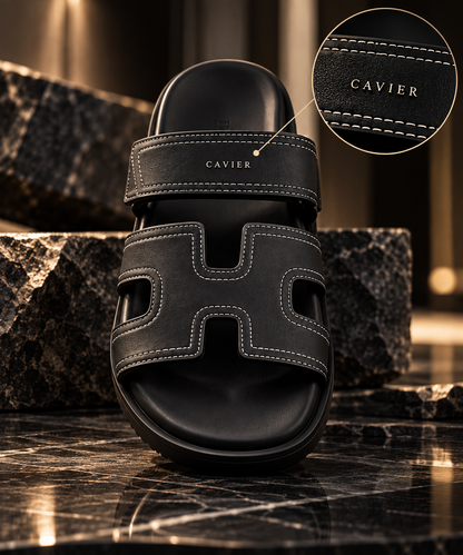 CAVIER ÉLAN™ - Premium Signature Slide Sandals