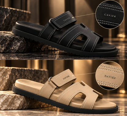 CAVIER ÉLAN™ - Premium Signature Slide Sandals