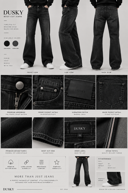 The Roadster boot-cut