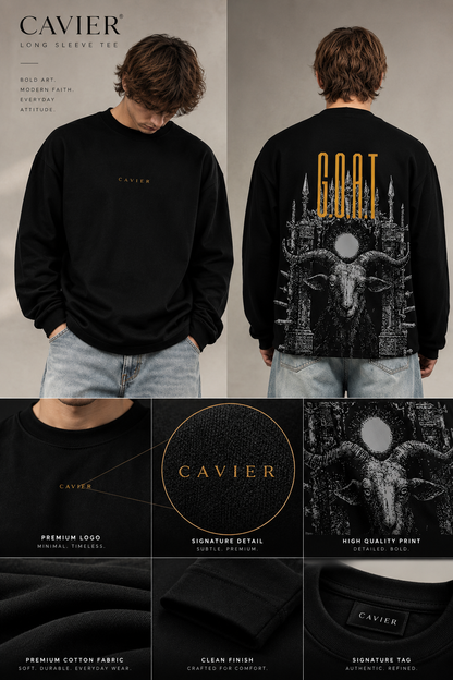 CAVIER® GOAT Long Sleeve Tee