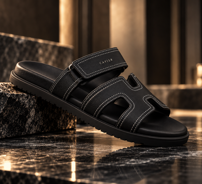 CAVIER ÉLAN™ - Premium Signature Slide Sandals